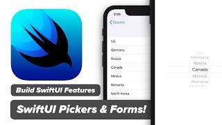 SwiftUI Picker View  Use Pickers and Form in SwiftUI  Swift 5 amp Xcode 11  2019 [upl. by Alvy443]