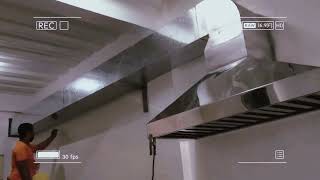 Range Hood and Duct Works Installation fabrication rangehood ducting ductwork stainlesssteel [upl. by Baldridge658]