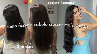 COMO FAZER O CABELO CRESCER MAIS RÁPIDO  DICAS DE CUIDADOS👩🏻✨ [upl. by Trill433]