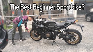 Picking Up A Honda CBR650R  Shorty Exhaust Soundcheck [upl. by Nallaf]