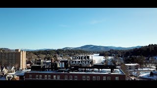 Hotel Saranac  Preview the Restored Historic Hotel in Saranac Lake NY Ahead of its Grand Opening [upl. by Beall618]