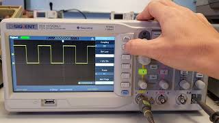 Siglent Oscilloscope Calibration procedure [upl. by Derzon]