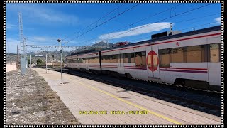 Tren regional 14473 de Elda a Villena ida y vuelta [upl. by Rexfourd]