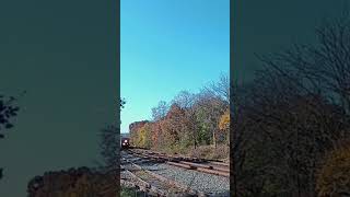 7201 CM44AC Leads Csx I032 Wth 1869 quotCampOquot Heritage Unit Trailing csx heritage unit train [upl. by Sladen712]