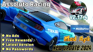 Assoluto Racing  v2174  Mod Apk  No Ads Free Rewards  Gameplay [upl. by Macswan233]