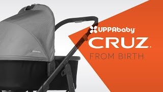 UPPAbaby Cruz  From Birth [upl. by Aerdnek]