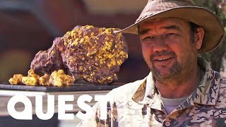 Crew Hits The Jackpot With A Miracle Gold Find  Aussie Gold Hunters [upl. by Ferro]