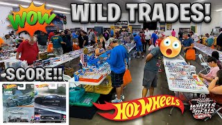 WILD Hot Wheels Trades At The Wheels amp Deals Diecast Day  SCORE [upl. by Aniaj]