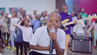 Meddy  Niyo Ndirimbo ft Adrien Misigaro performed by Sherrie Silver Foundation Kids Band [upl. by Custer]