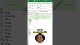 Genera un Calendario Completo en Excel con Una Fórmula 📅✨ [upl. by Ambur]