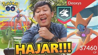 MYTHIC ATTACK DEOXYS AKU HAJAR SENDIRIAN HAHAHA  「Pokemon GO Indonesia」 [upl. by Irrac172]