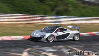 McLaren P1 XP2R testing HARD at the Nürburgring [upl. by Dewie]