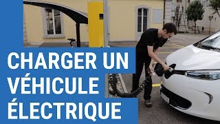 Comment charger un véhicule électrique [upl. by Aulea]