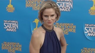 Joelle Carter Justified  41st Annual SATURN Awards Red Carpet [upl. by Noleta659]