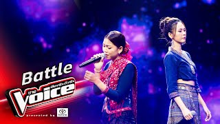 เก๋ VS น้ำ  นานเท่าไรก็รอ  Battle  The Voice Thailand 2024  10 Nov 2024 [upl. by Lesly]