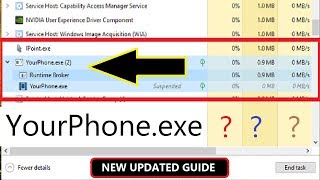 YourPhoneexe Windows 10  How to Remove YourPhone Process Permanently [upl. by Hirschfeld92]