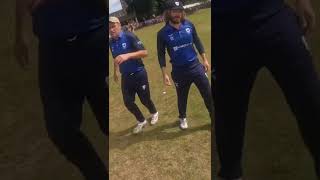 Cricket POV GoPro footage batting cam  Usman Afzaal gets out at Eversholt CC for Lashings [upl. by Leong]