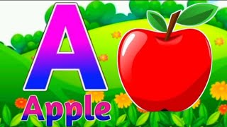 A for apple  अ से अनार  abcd phonics song  a for apple b for ball c for cat  abcd song  abcde [upl. by Sirrad]