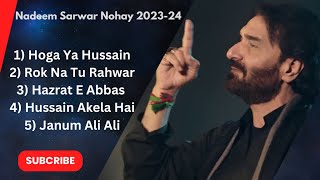 Nadeem Sarwar  14432023 Full  Nadeem Sarwar Nohay 2024  Nadeem Sarwar Noha nadeemsarwar [upl. by Arim]