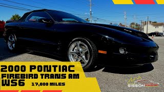 2000 Pontiac Firebird Trans Am WS6 Convertible [upl. by Clere]