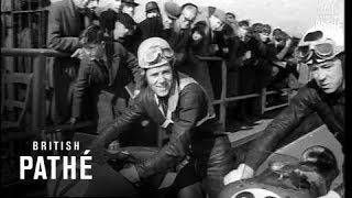 Motorcycle Racing  Geoff Duke Wins quotRed Rosequot Trophy 1954 [upl. by Lorraine]