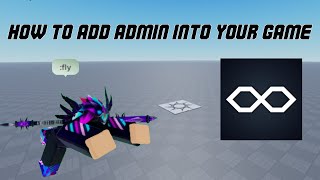 HOW TO ADD ADMIN INTO YOUR ROBLOX GAME  UPDATED [upl. by Aniled]