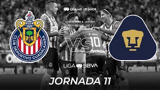 Resumen y Goles  Chivas vs Pumas  Liga BBVA MX  Apertura 2022  Jornada 11 [upl. by Macintyre70]