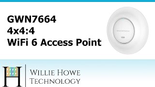 Grandstream GWN7664 WiFi 6 Access Point [upl. by Eliathan]