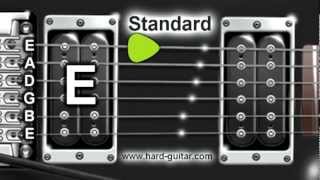 Best Online Guitar Tuner  E Standard Tuning E A D G B E [upl. by Ydderf]