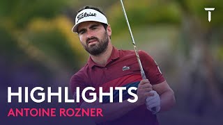 Antoine Rozner Round 2 Highlights  2022 AfrAsia Bank Mauritius Open [upl. by Louisa668]