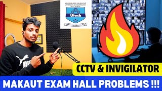 MAKAUT Exam Hall CCTV invigilator RULES amp Problems🤬😭 makaut cctv [upl. by Anoerb]