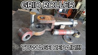 REPAIRING A GRID ROLLER TOWAGE [upl. by Inatirb]