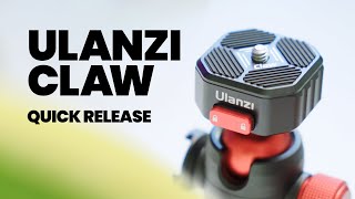 Ulanzi Best Budget Claw Quick Release System for Camera Users [upl. by Yelraf]