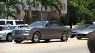 Rolls Royce Phantom Drophead Coupe Silver 24 inch rims [upl. by Imit]