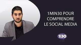 Le Social Media expliqué par lagence 1min30 [upl. by Arvie]