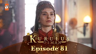 Kurulus Osman Urdu  Season 4 Episode 81 [upl. by Priebe237]