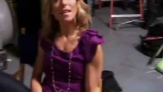 Kelly Ripa Muscles At Electrolux Shoot [upl. by Elmo]