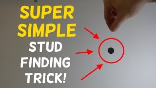 How to Find a Stud Super Simple Trick [upl. by Evie]