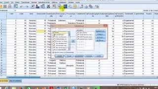 CALCULO DE VARIABLES NUMERICAS CON EL PAQUETE ESTADISTICO SPSS [upl. by Sonnnie889]