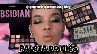 Paleta do Mês quotOBSIDIAN RUBY ROSE quot [upl. by Notsniw]