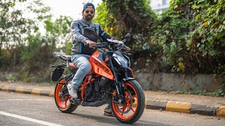 2024 KTM Duke 390  Super Sharp amp Too Much Fun  Faisal Khan [upl. by Adlecirg386]