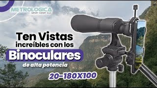 BINOCULAR PARA VISTAS PANORÁMICAS 20180X100 [upl. by Atsirhc]