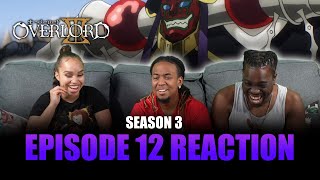 Massacre  Overlord S3 Ep 12 Reaction [upl. by Eynobe]