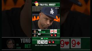 Folding Full House  Short Deck poker [upl. by Col]