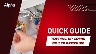 Quick Guide topping up your combi boiler pressure [upl. by Mages165]