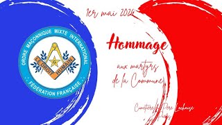 APFDH Hommage à Marie Béquet de Vienne [upl. by Connolly]