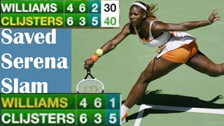 Classic Comeback  The Day she Saved Serena Slam from 51 Down [upl. by Lambertson]