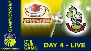 🔴 LIVE Leeward Islands v Guyana  Day 4  West Indies Championship 2024  Saturday 17th February [upl. by Neret]