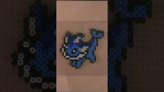 Perler Beads Timelapse Vaporeon  Pokémon Pixel Art [upl. by Lean]