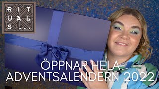 ÖPPNAR RITUALS LILLA ADVENTSKALENDER 2022 [upl. by Toffic208]